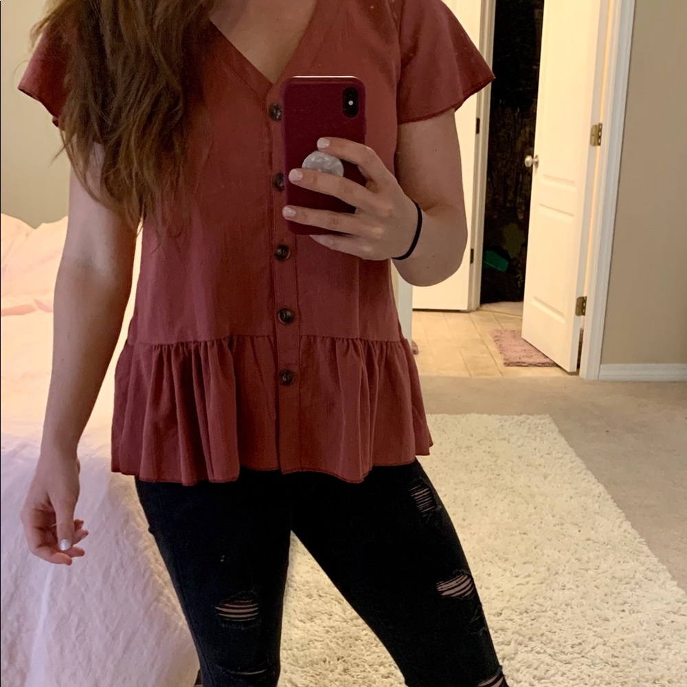 Peplum Top